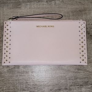 Light pink Michael by Michael Kors clutch